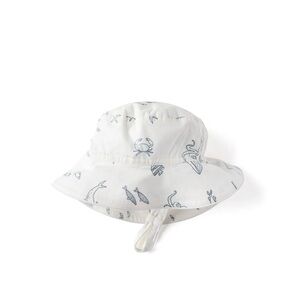 Pehr Bucket Hat | Life Aquatic Print | 0-6 Months
